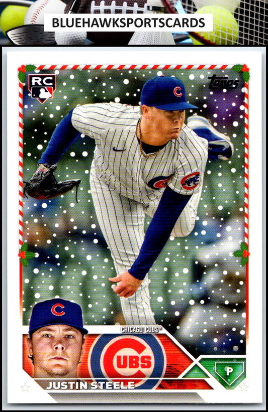 2023 Topps Holiday #H191 Justin Steele