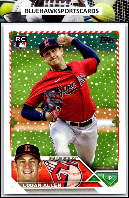 2023 Topps Holiday #H46 Logan Allen