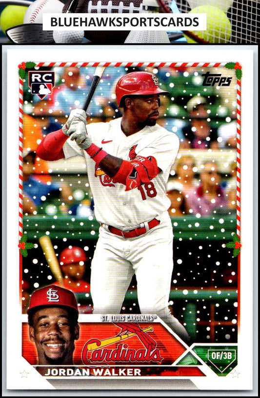 2023 Topps Holiday #H154 Jordan Walker