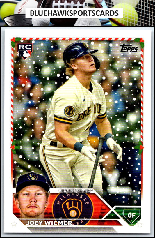 2023 Topps Holiday #H101 Joey Wiemer