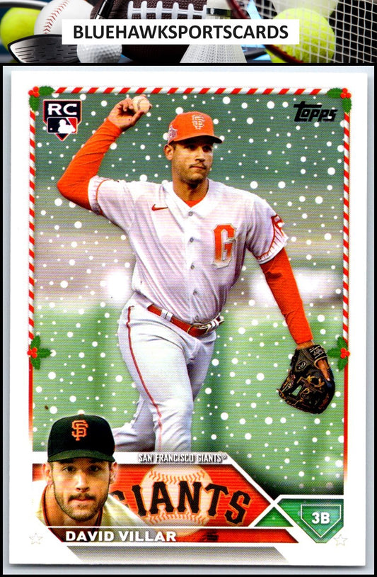 2023 Topps Holiday #H161 David Villar