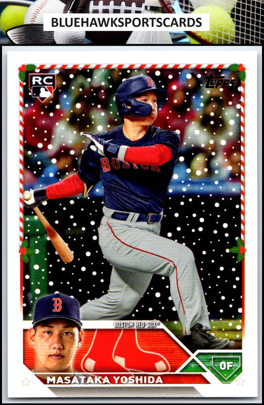 2023 Topps Holiday #H8 Masataka Yoshida