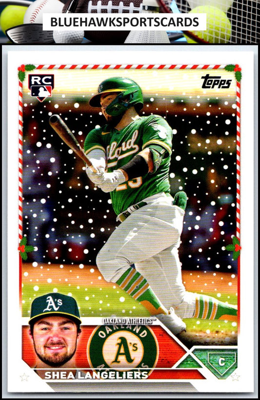 2023 Topps Holiday #H91 Shea Langeliers
