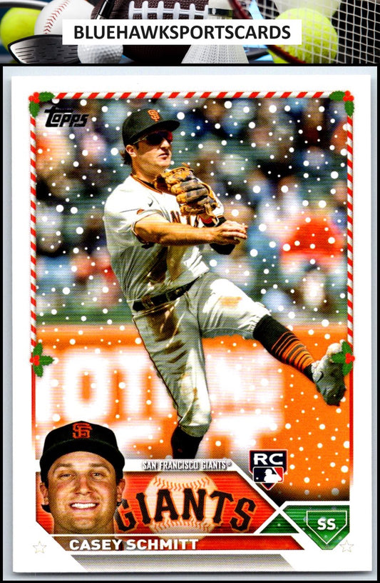 2023 Topps Holiday #H114 Casey Schmitt