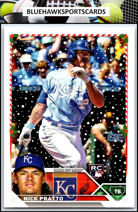 2023 Topps Holiday #H6 Nick Pratto