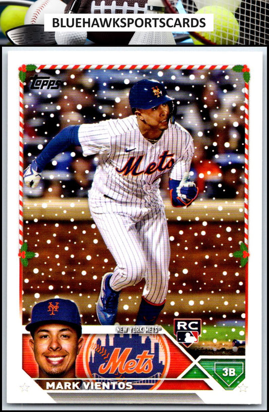 2023 Topps Holiday #H185 Mark Vientos