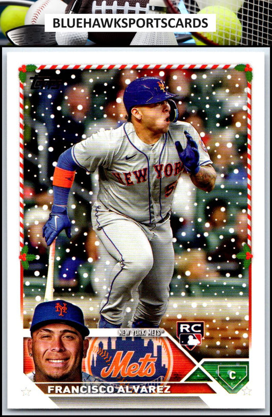 2023 Topps Holiday #H111d Francisco Alvarez