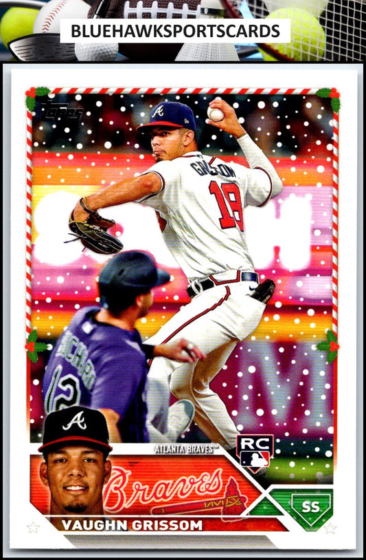 2023 Topps Holiday #H107 Vaughn Grissom