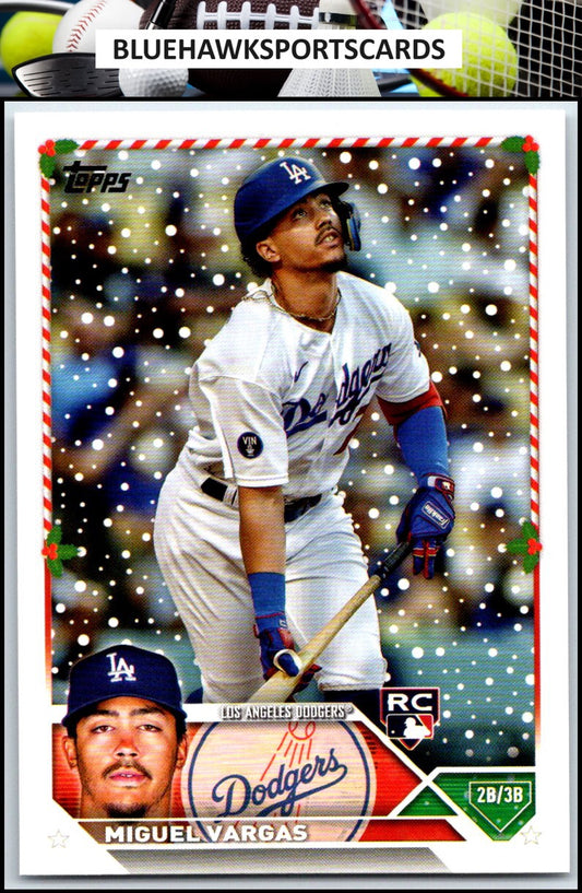 2023 Topps Holiday #H172 Miguel Vargas