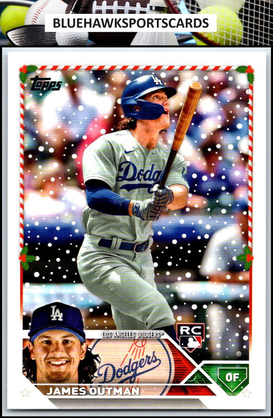 2023 Topps Holiday #H186 James Outman