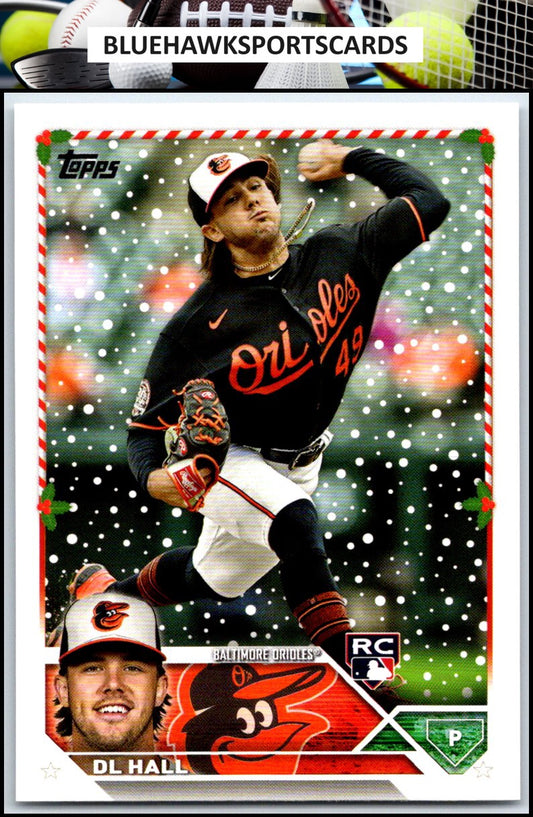 2023 Topps Holiday #H147 DL Hall