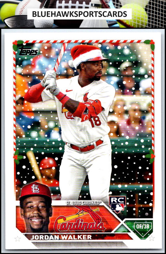 2023 Topps Holiday #H154b Jordan Walker