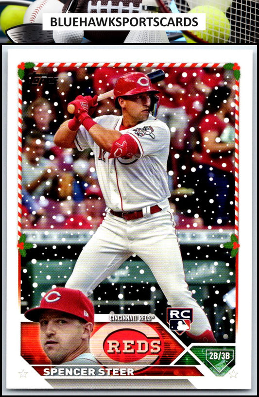2023 Topps Holiday #H125 Spencer Steer