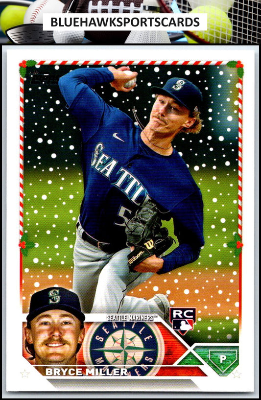 2023 Topps Holiday #H65 Bryce Miller