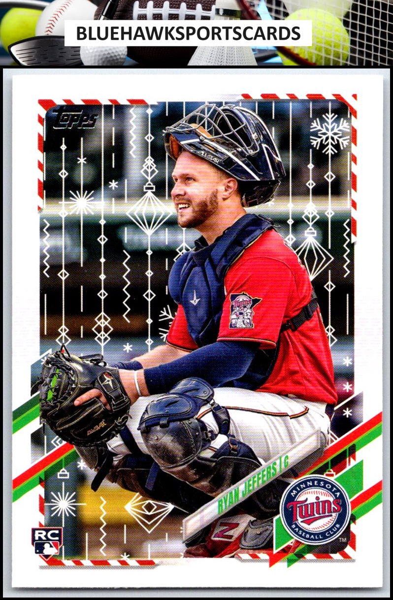 2021 Topps Holiday #HW47 Ryan Jeffers