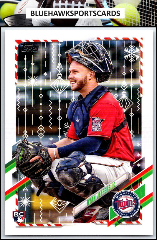 2021 Topps Holiday #HW47 Ryan Jeffers