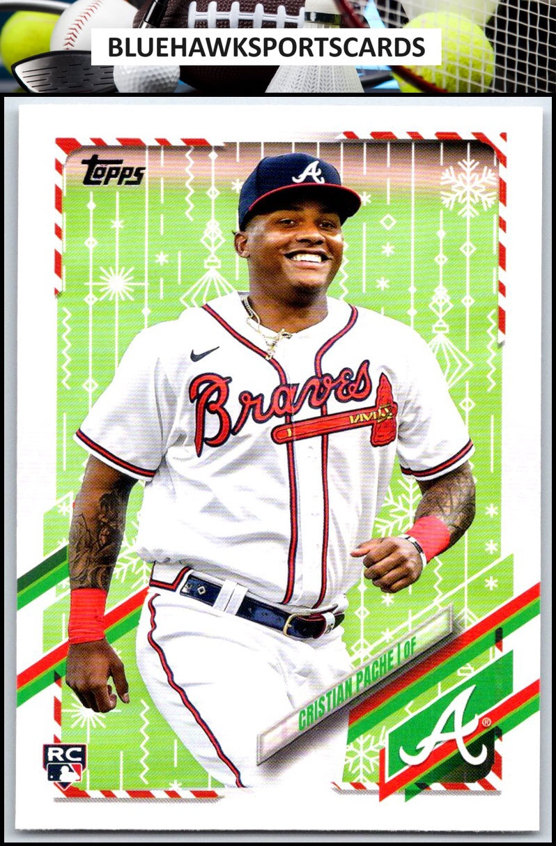 2021 Topps Holiday #HW20 Cristian Pache