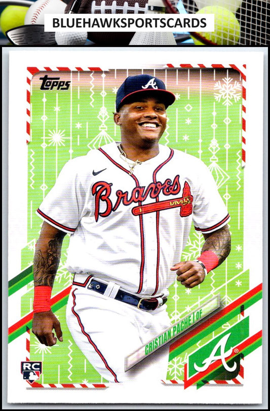 2021 Topps Holiday #HW20 Cristian Pache