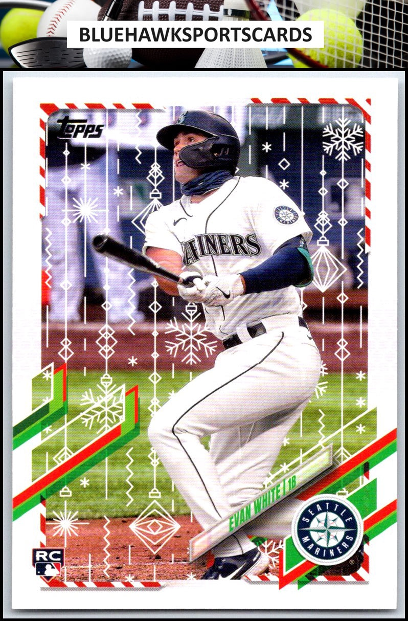 2021 Topps Holiday #HW84 Evan White