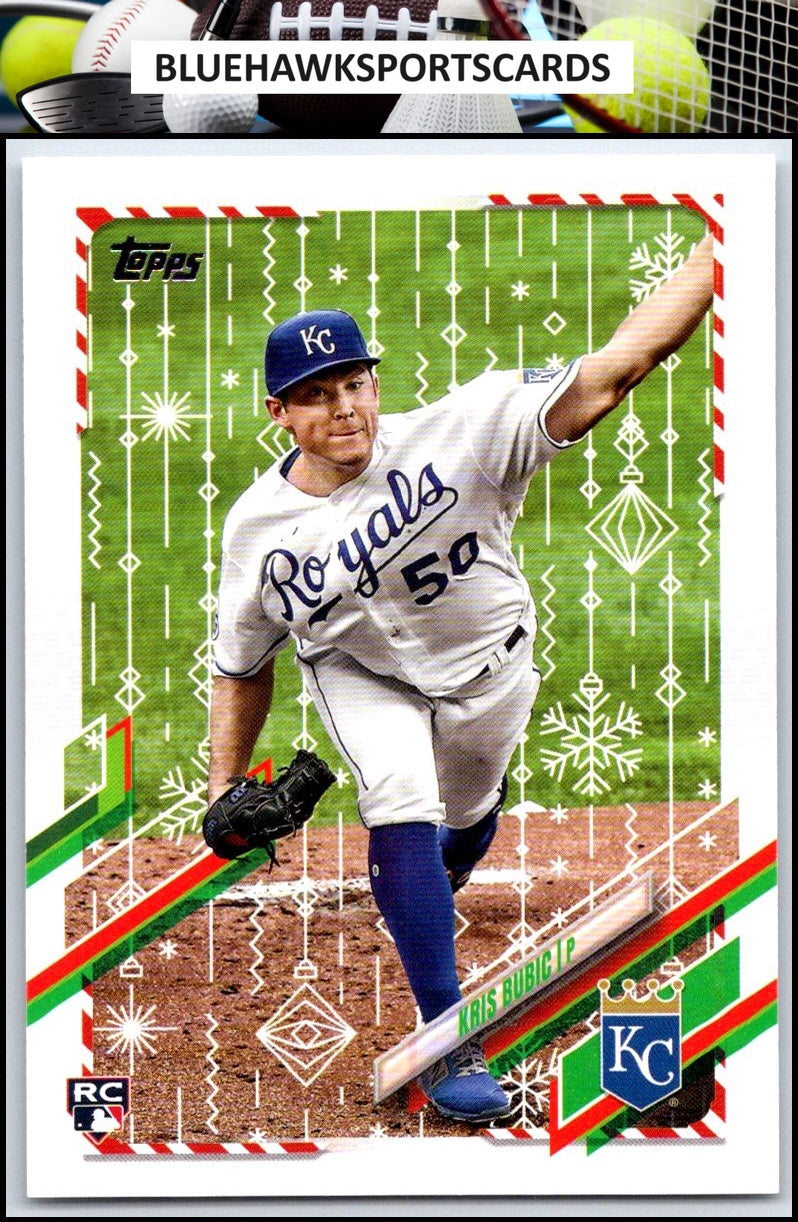 2021 Topps Holiday #HW122 Kris Bubic