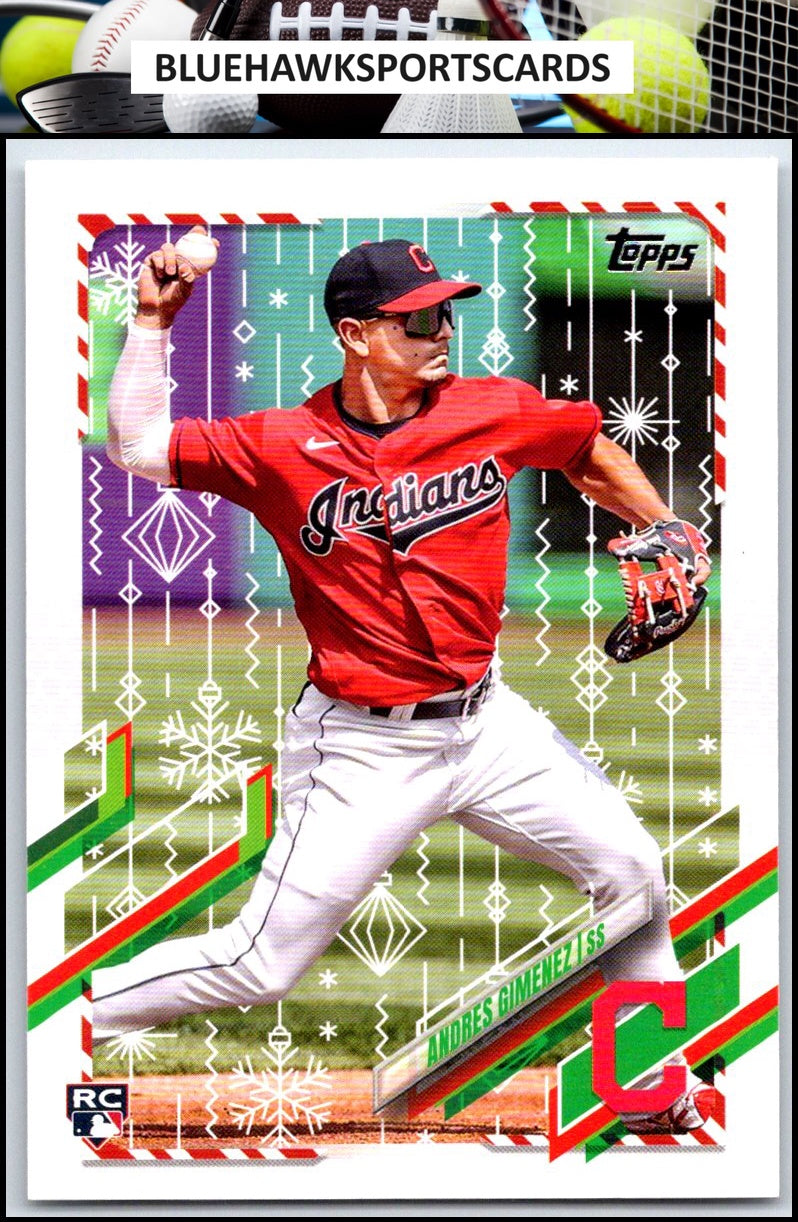 2021 Topps Holiday #HW96 Andres Gimenez