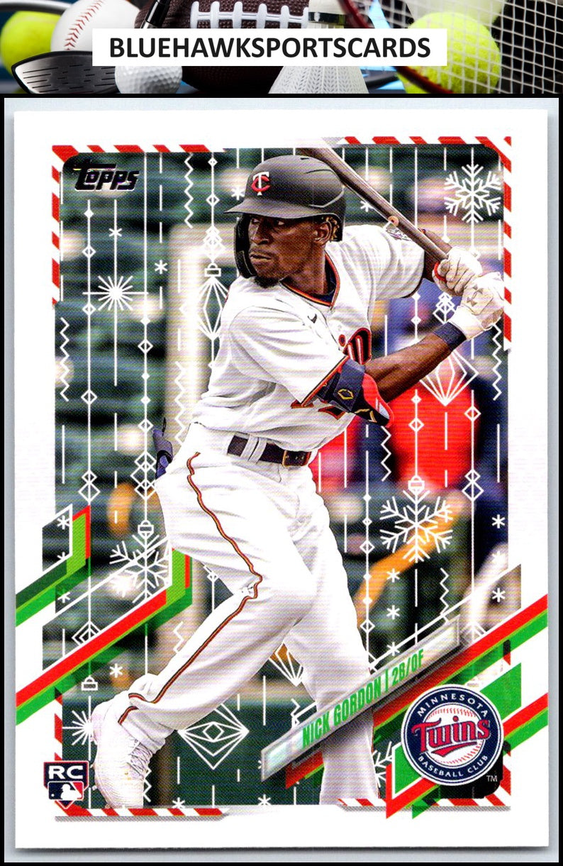 2021 Topps Holiday #HW201 Nick Gordon