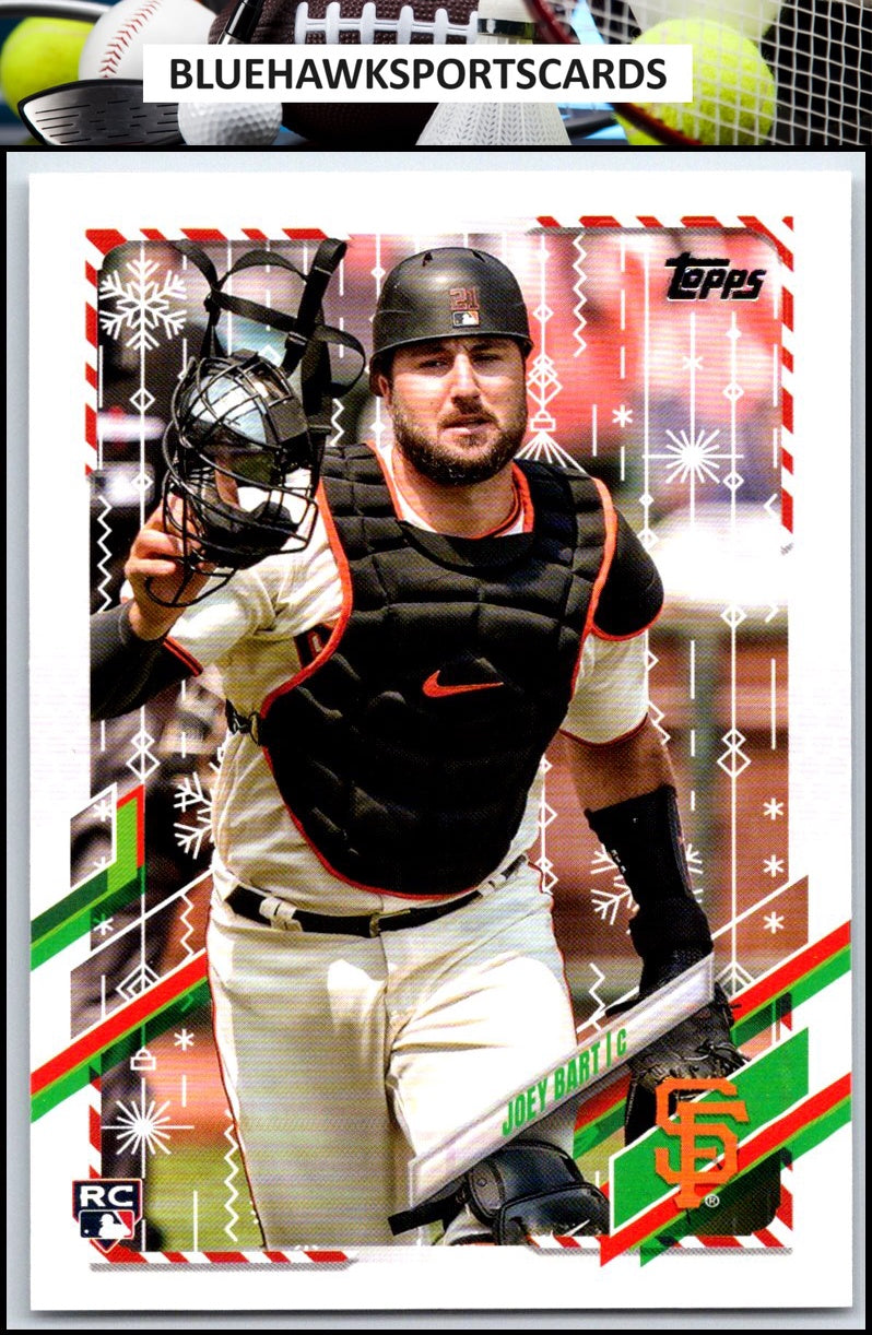 2021 Topps Holiday #HW105 Joey Bart