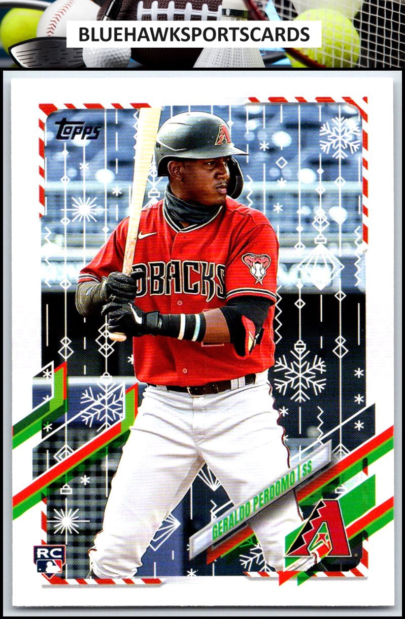 2021 Topps Holiday #HW87 Geraldo Perdomo