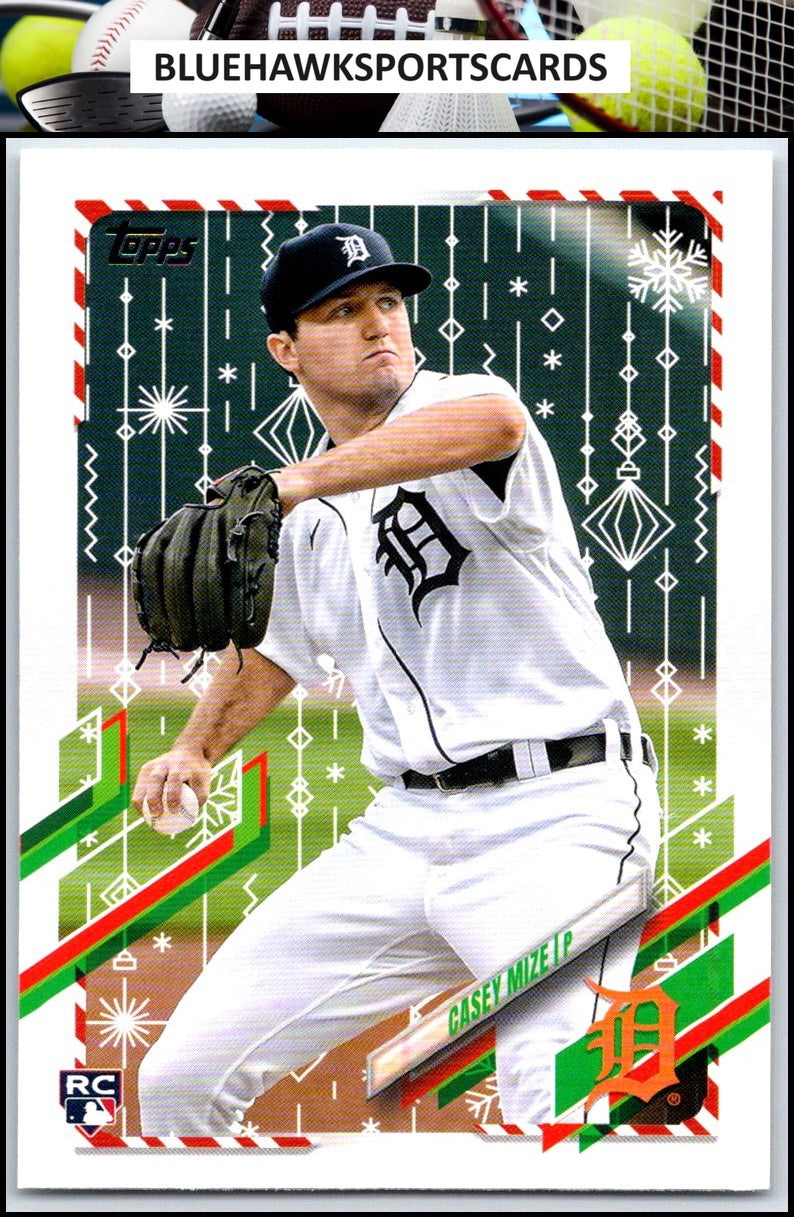 2021 Topps Holiday #HW18 Casey Mize