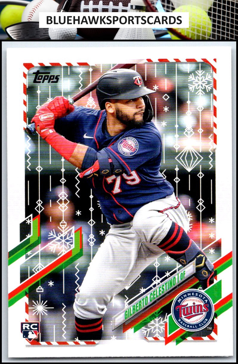 2021 Topps Holiday #HW193 Gilberto Celestino