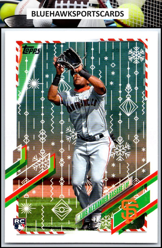 2021 Topps Holiday #HW57 Luis Alexander Basabe