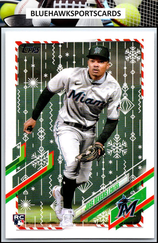2021 Topps Holiday #HW116 Jose Devers