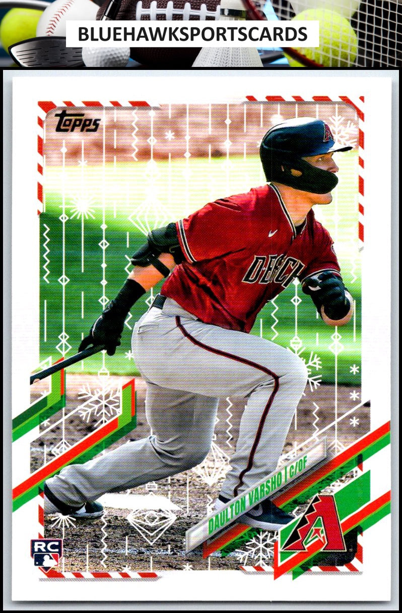 2021 Topps Holiday #HW136 Daulton Varsho