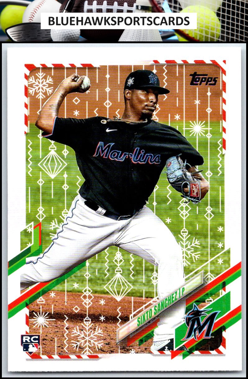 2021 Topps Holiday #HW38 Sixto Sanchez