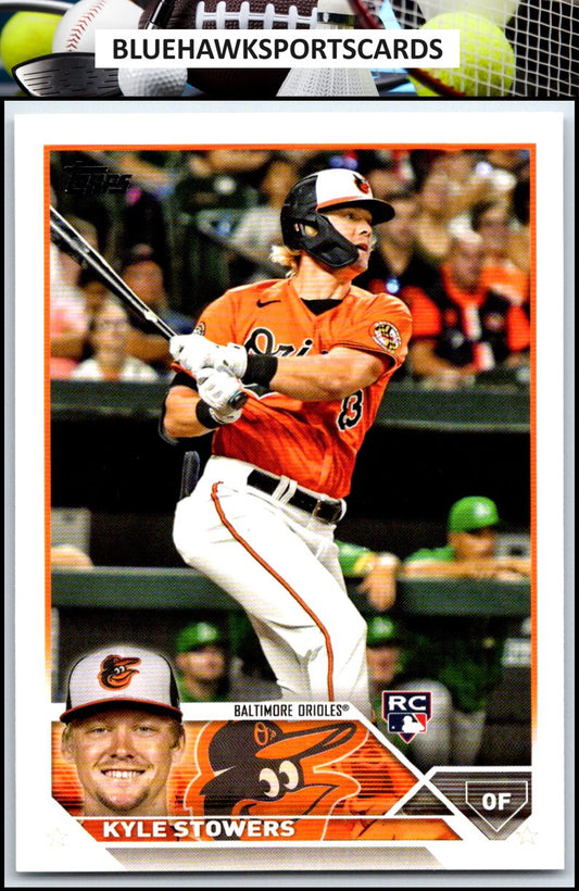 2023 Topps #156 Kyle Stowers