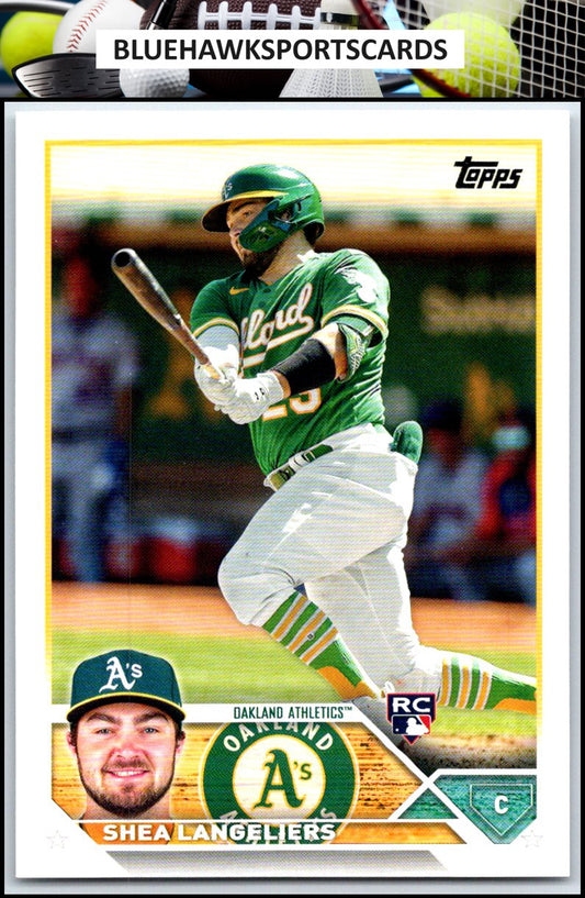 2023 Topps #127 Shea Langeliers