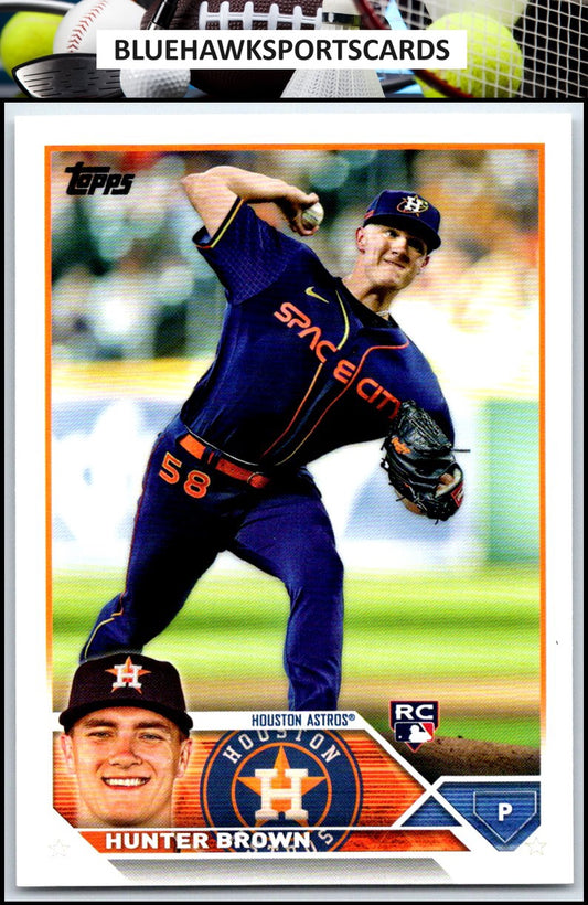 2023 Topps #111 Hunter Brown