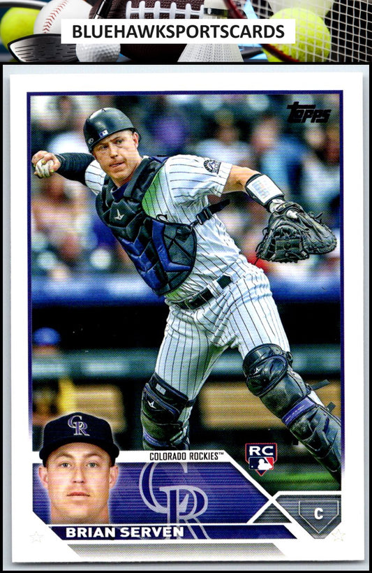 2023 Topps #41 Brian Serven