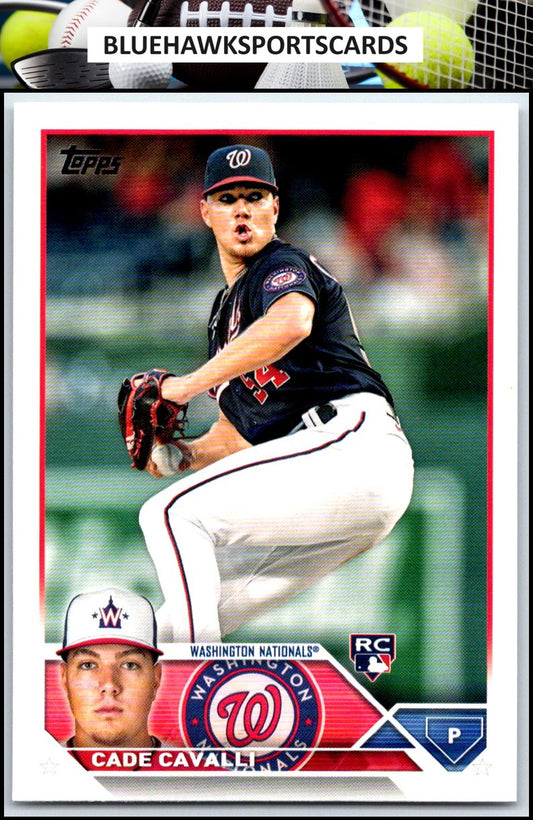 2023 Topps #320 Cade Cavalli