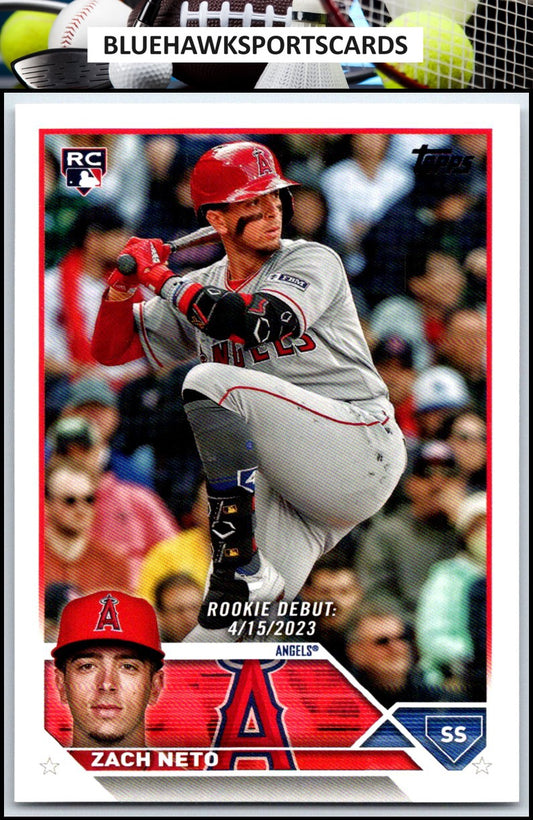 2023 Topps Update #US329 Zach Neto
