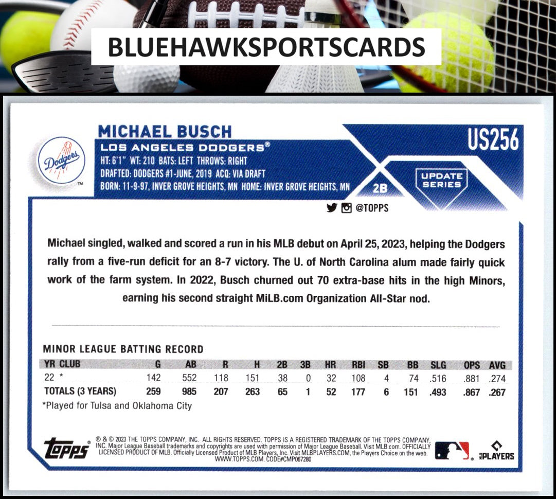 2023 Topps Update #US256 Michael Busch