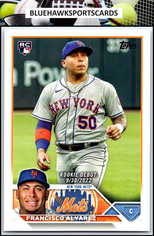 2023 Topps Update #US255 Francisco Alvarez