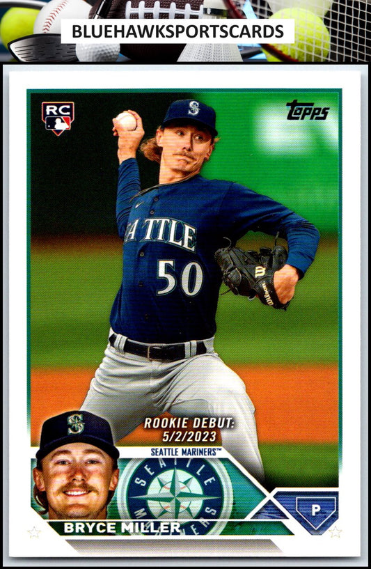 2023 Topps Update #US193 Bryce Miller