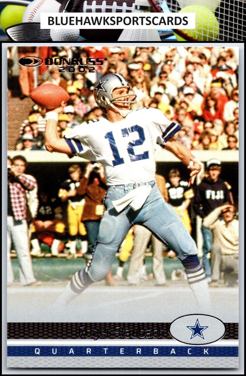 2022 Donruss #3 Roger Staubach Retro 2002