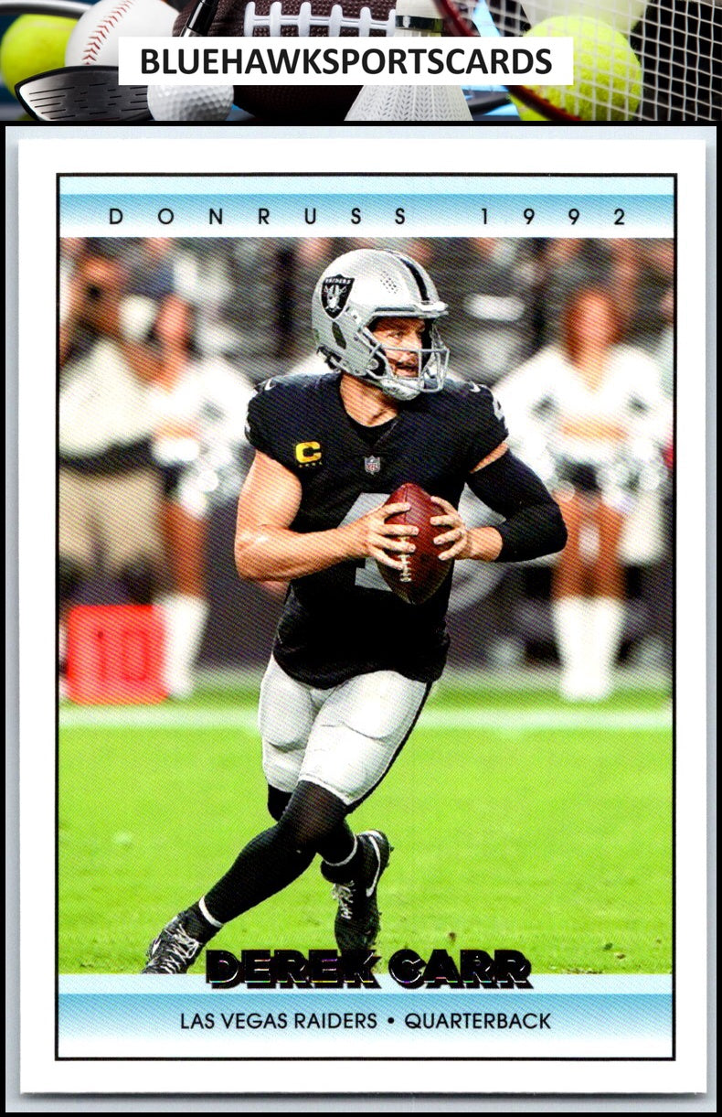 2022 Donruss #8 Derek Carr Retro 1992