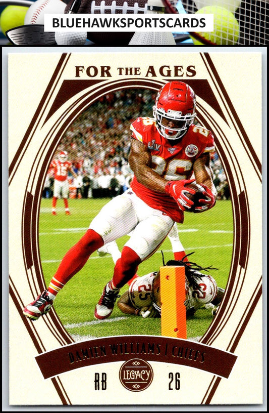 2021 Panini Legacy #FTA-2 Damien Williams For the Ages