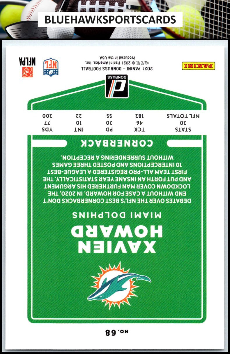 2021 Donruss #68 Xavien Howard