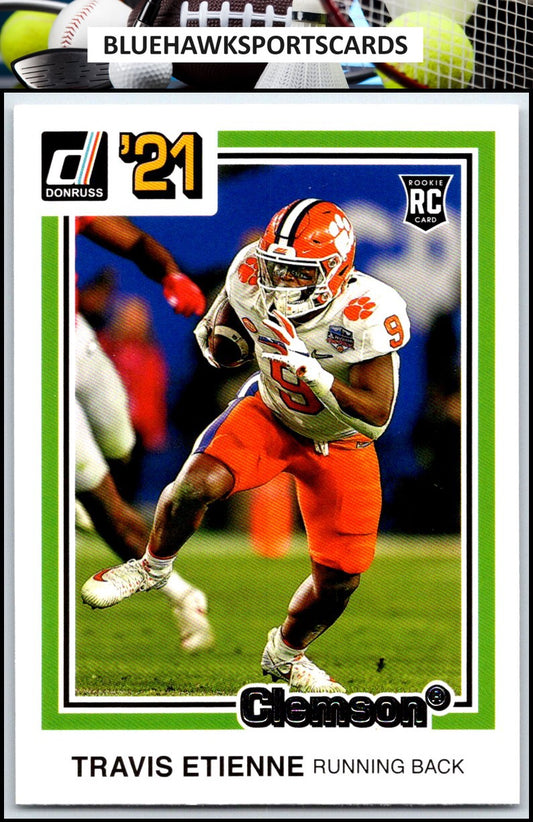 2021 Panini Chronicles Draft Picks #42 Travis Etienne
