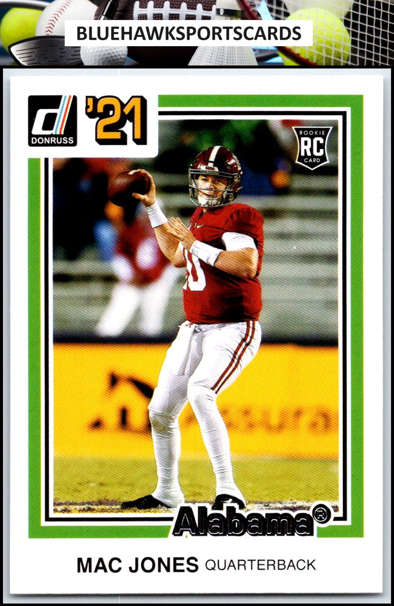 2021 Panini Chronicles Draft Picks #40 Mac Jones