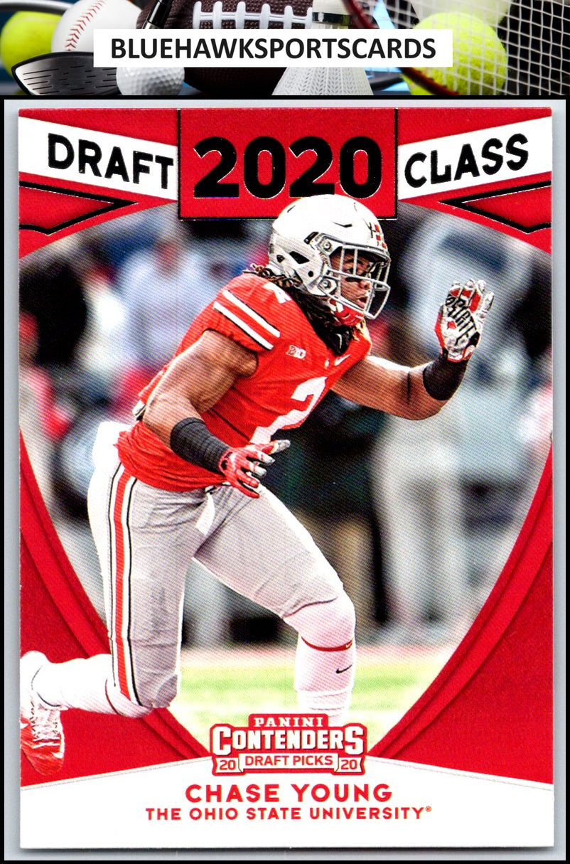 2020 Panini Contenders Draft Picks #2 Chase Young Draft Class